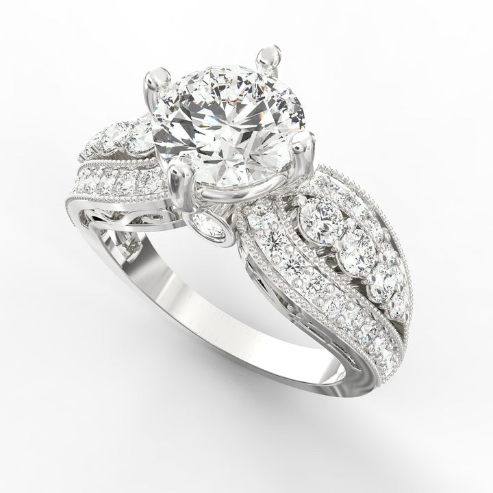 Eternal Brilliance Solitaire Diamond Wedding Ring