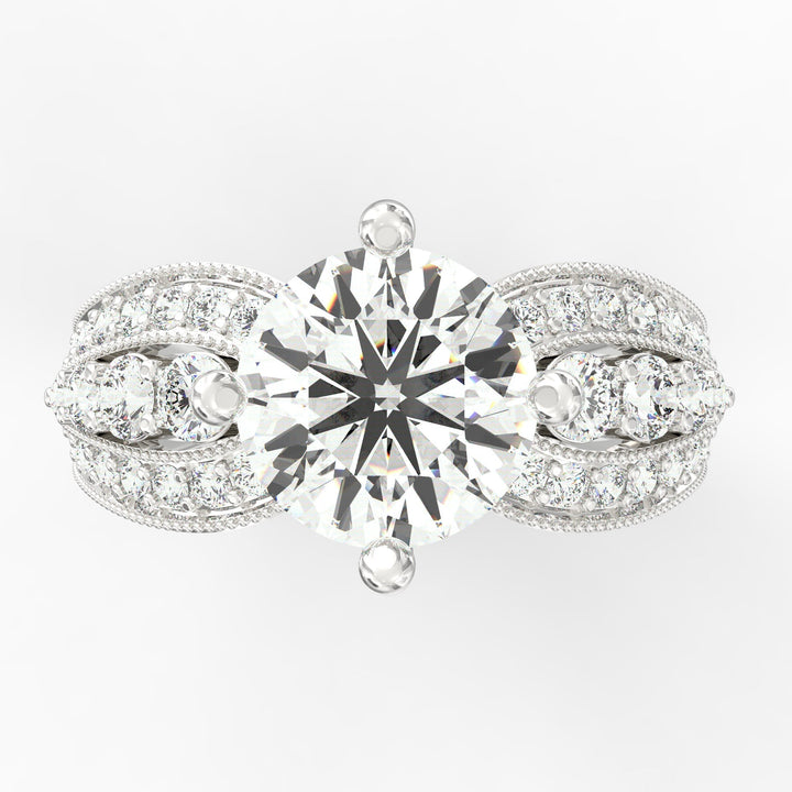 Eternal Brilliance Solitaire Diamond Wedding Ring
