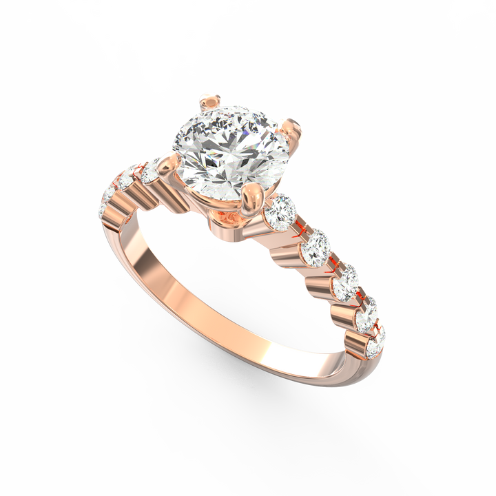 Pure Embrace Solitaire Proposal Ring