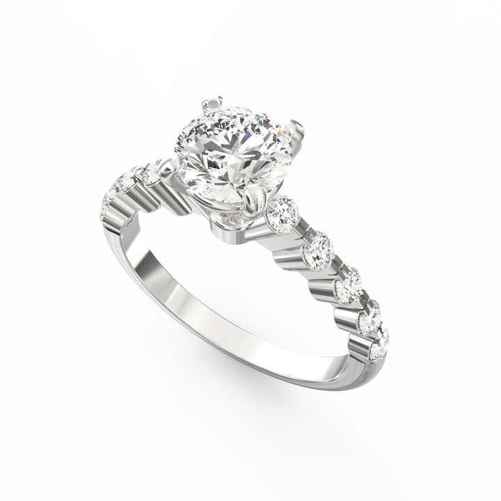 Pure Embrace Solitaire Proposal Ring