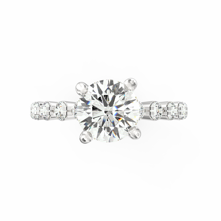 Pure Embrace Solitaire Proposal Ring