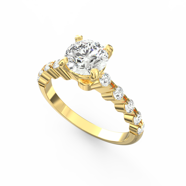 Pure Embrace Solitaire Proposal Ring