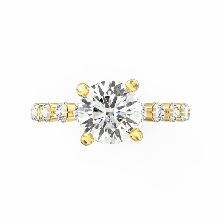 Pure Embrace Solitaire Proposal Ring