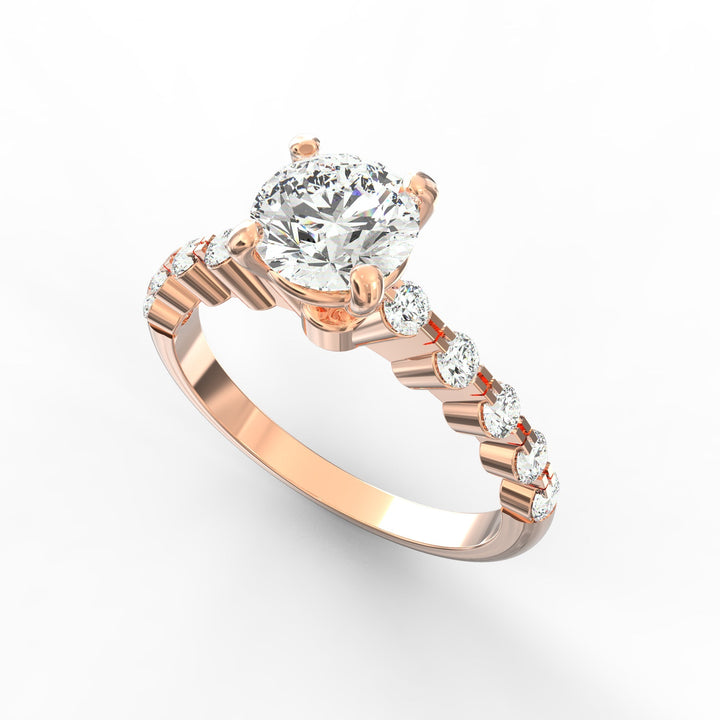 Pure Embrace Solitaire Proposal Ring