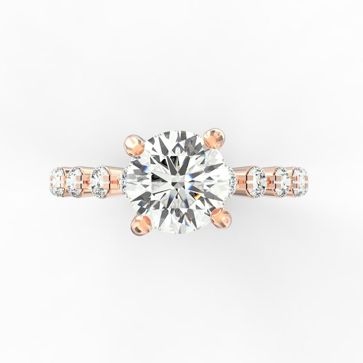 Pure Embrace Solitaire Proposal Ring