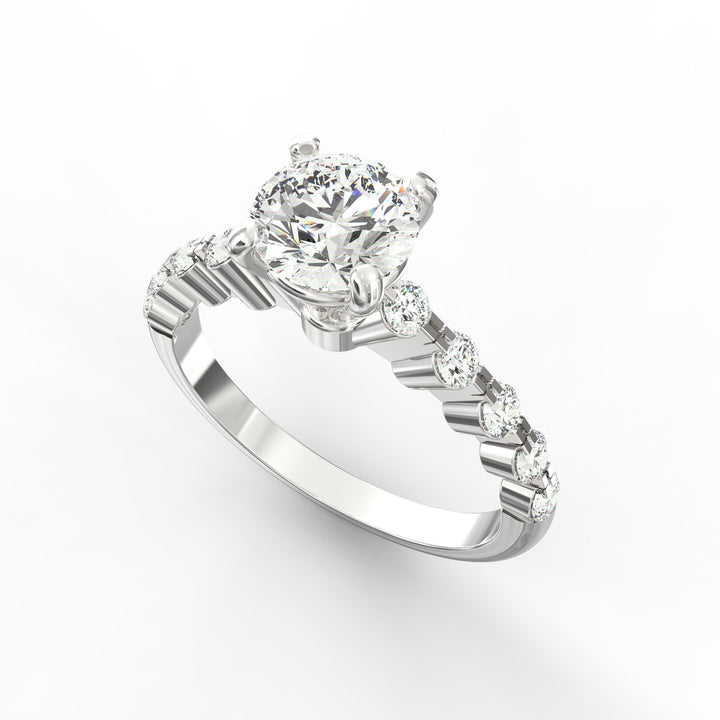 Pure Embrace Solitaire Proposal Ring