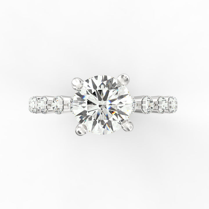 Pure Embrace Solitaire Proposal Ring