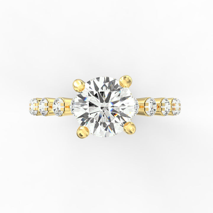 Pure Embrace Solitaire Proposal Ring