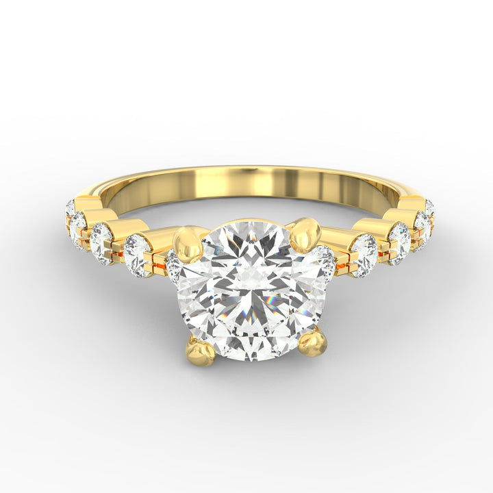 Pure Embrace Solitaire Proposal Ring
