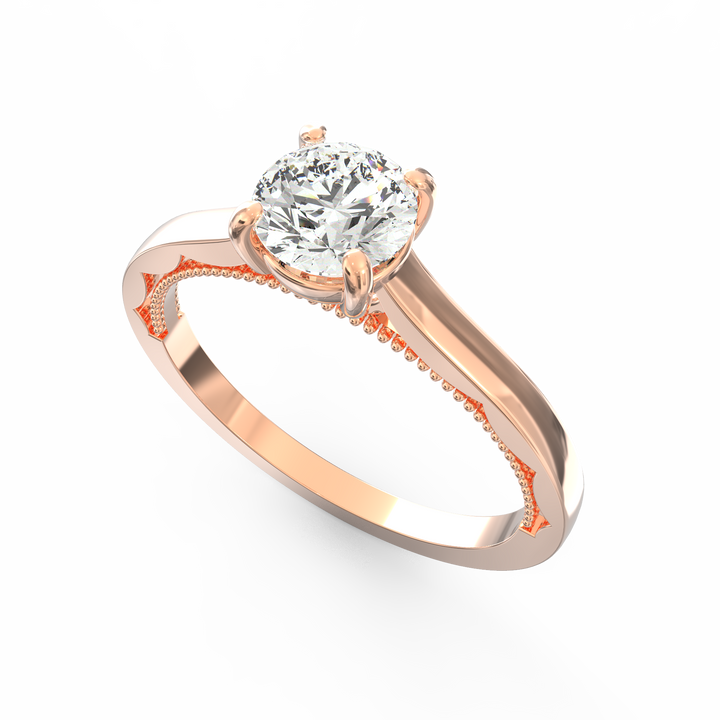 Radiant Purity Solitaire Engagement / Proposal Ring