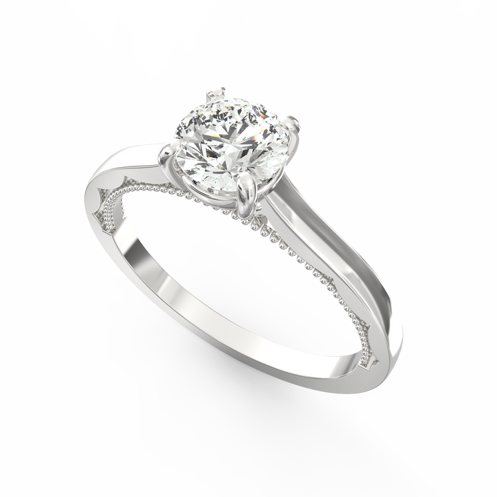 Radiant Purity Solitaire Engagement / Proposal Ring