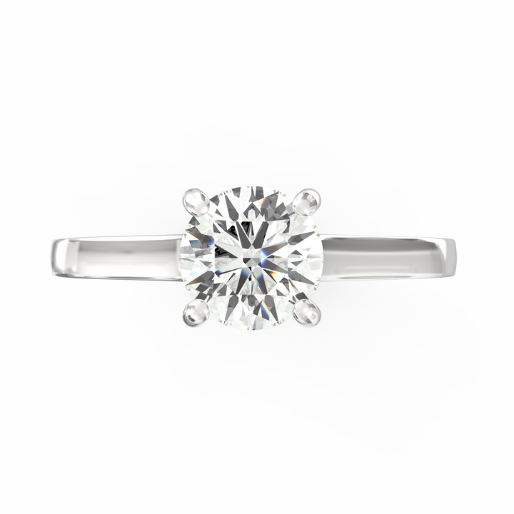Radiant Purity Solitaire Engagement / Proposal Ring