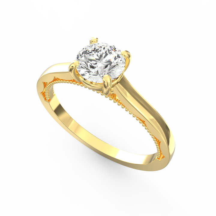 Radiant Purity Solitaire Engagement / Proposal Ring