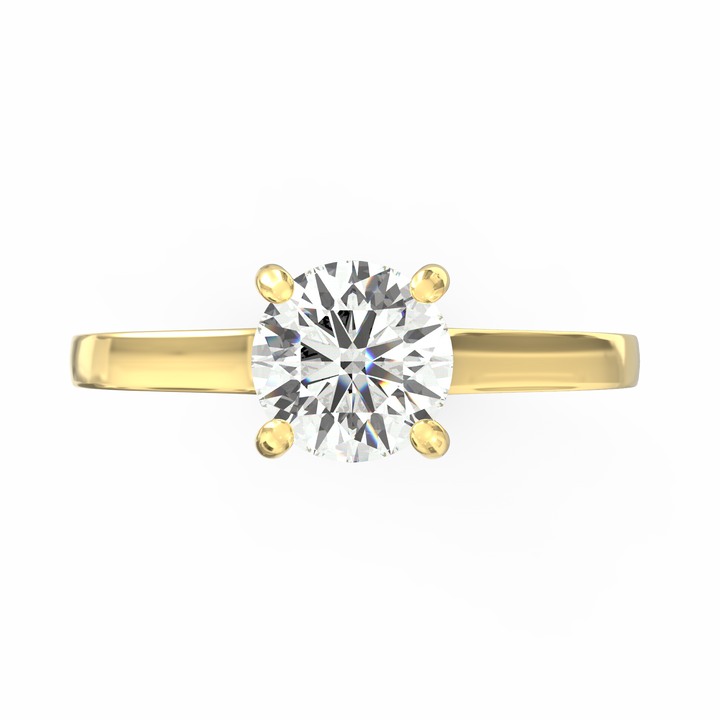 Radiant Purity Solitaire Engagement / Proposal Ring