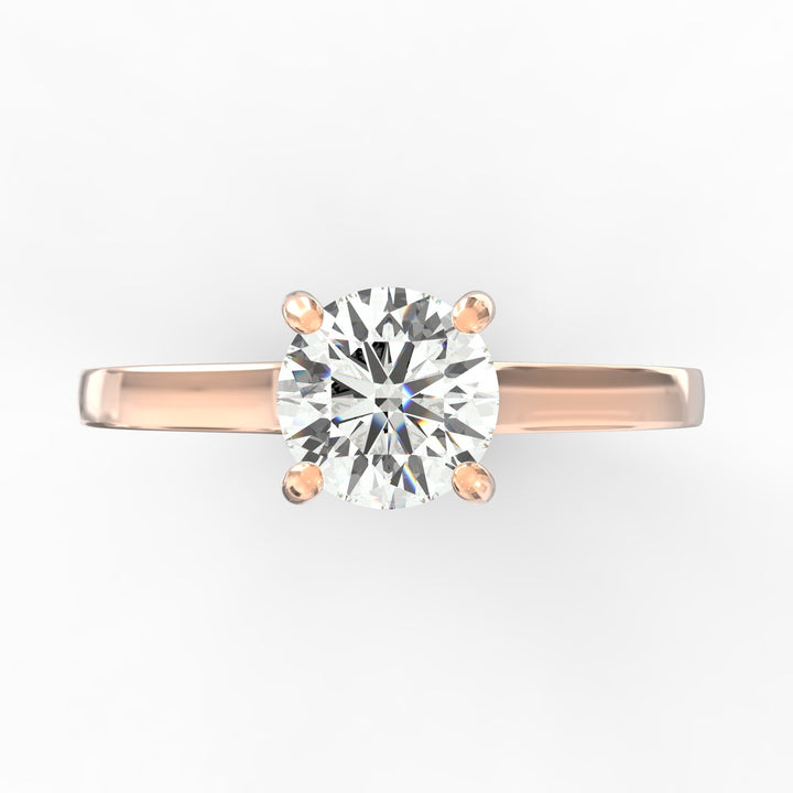 Radiant Purity Solitaire Engagement / Proposal Ring