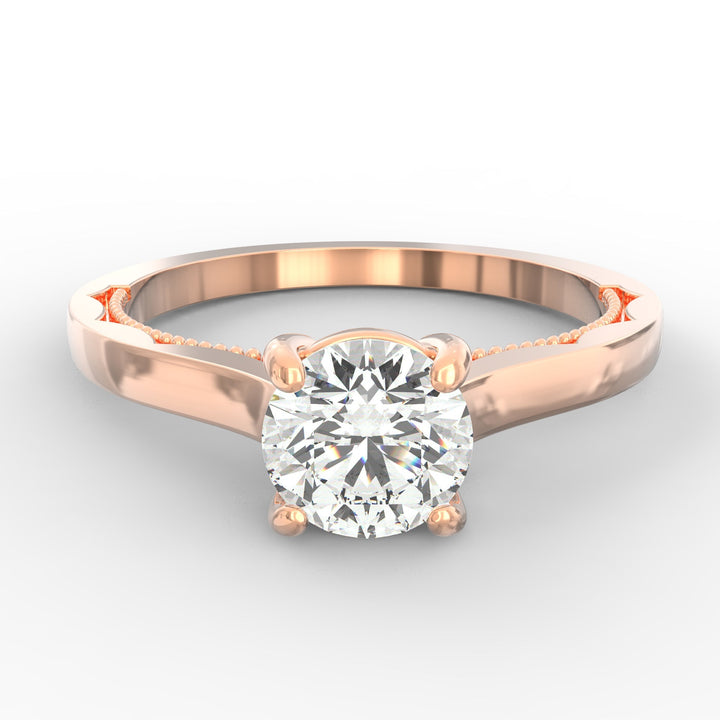 Radiant Purity Solitaire Engagement / Proposal Ring