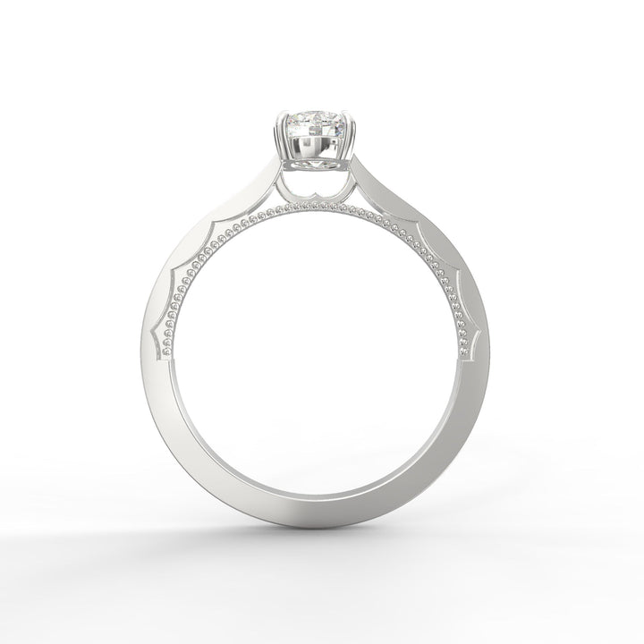 Radiant Purity Solitaire Engagement / Proposal Ring