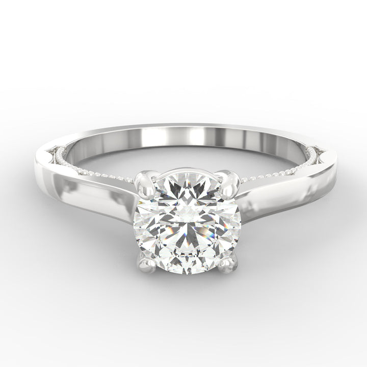 Radiant Purity Solitaire Engagement / Proposal Ring