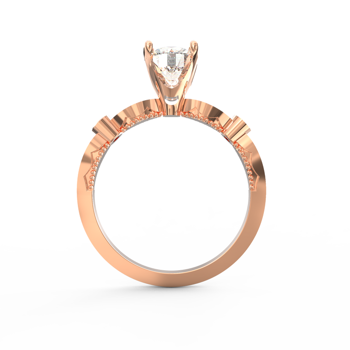 Infinite Romance Diamond Solitaire Proposal Ring