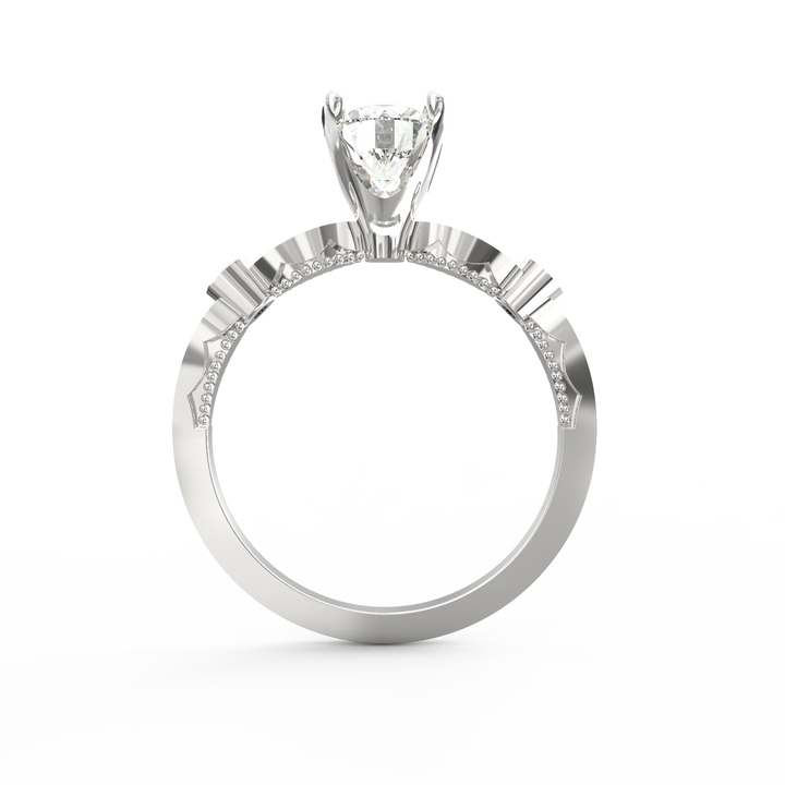 Infinite Romance Diamond Solitaire Proposal Ring
