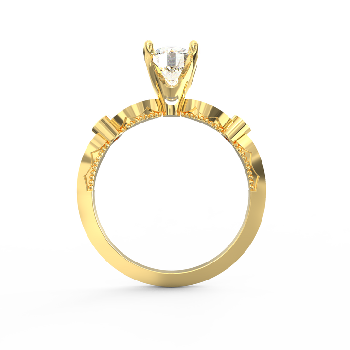 Infinite Romance Diamond Solitaire Proposal Ring