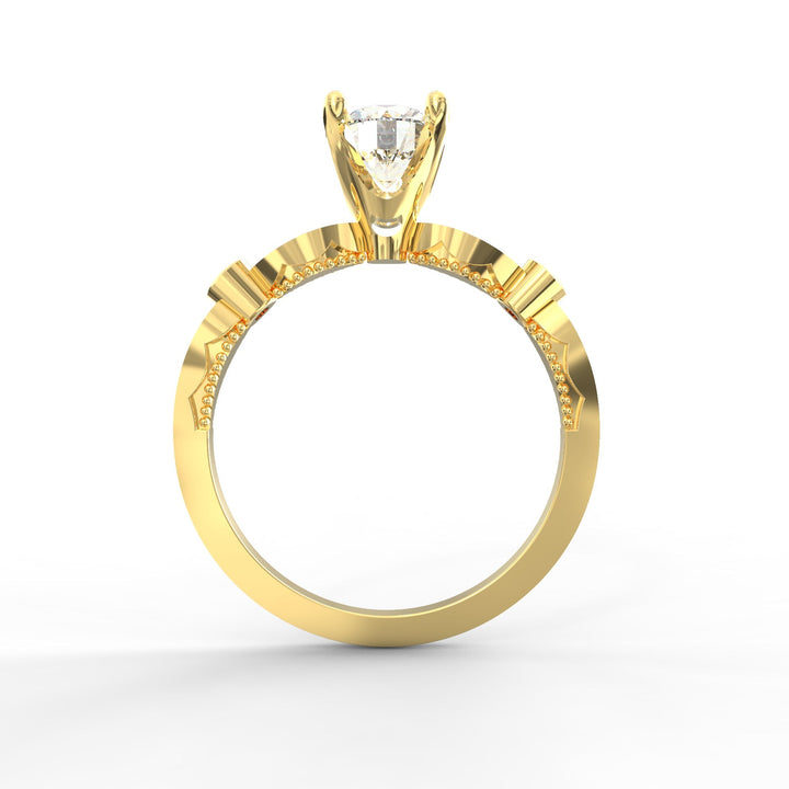 Infinite Romance Diamond Solitaire Proposal Ring