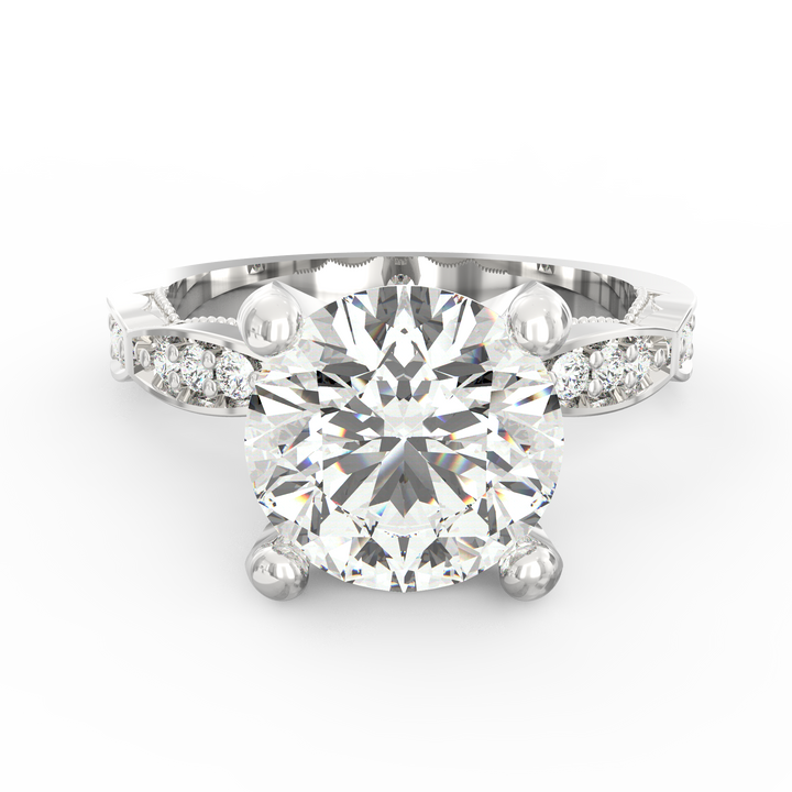 Whisper of Forever Diamond Solitaire Proposal Ring