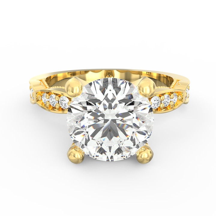 Whisper of Forever Diamond Solitaire Proposal Ring