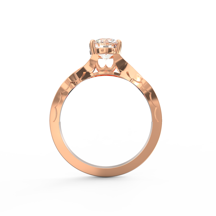 Infinite Serenity Solitaire Engagement / Proposal Band