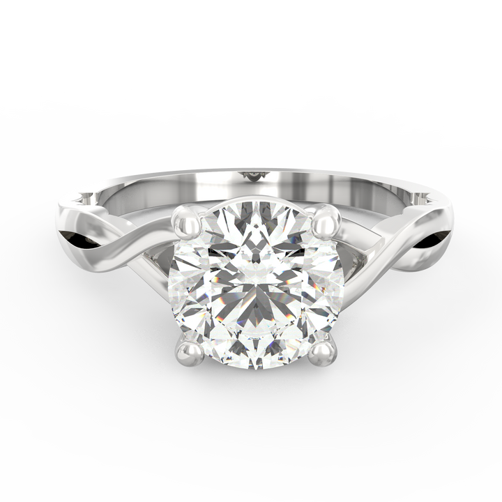 Infinite Serenity Solitaire Engagement / Proposal Band