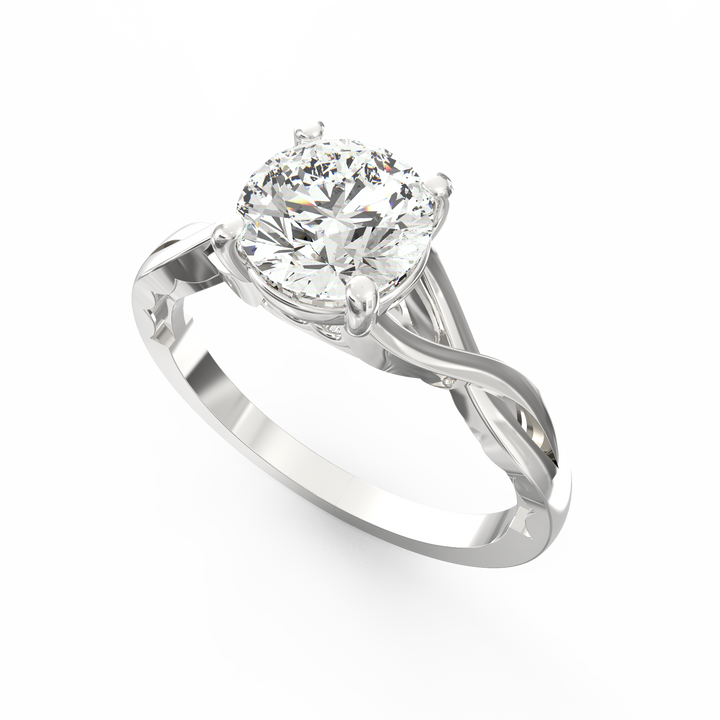 Infinite Serenity Solitaire Engagement / Proposal Band