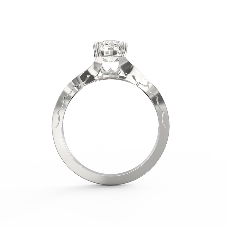 Infinite Serenity Solitaire Engagement / Proposal Band