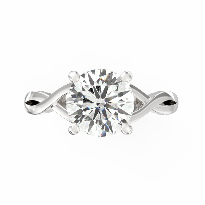 Infinite Serenity Solitaire Engagement / Proposal Band