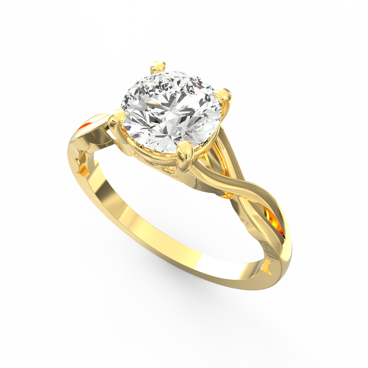 Infinite Serenity Solitaire Engagement / Proposal Band