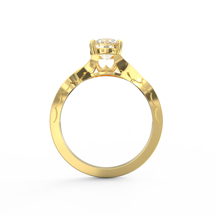 Infinite Serenity Solitaire Engagement / Proposal Band