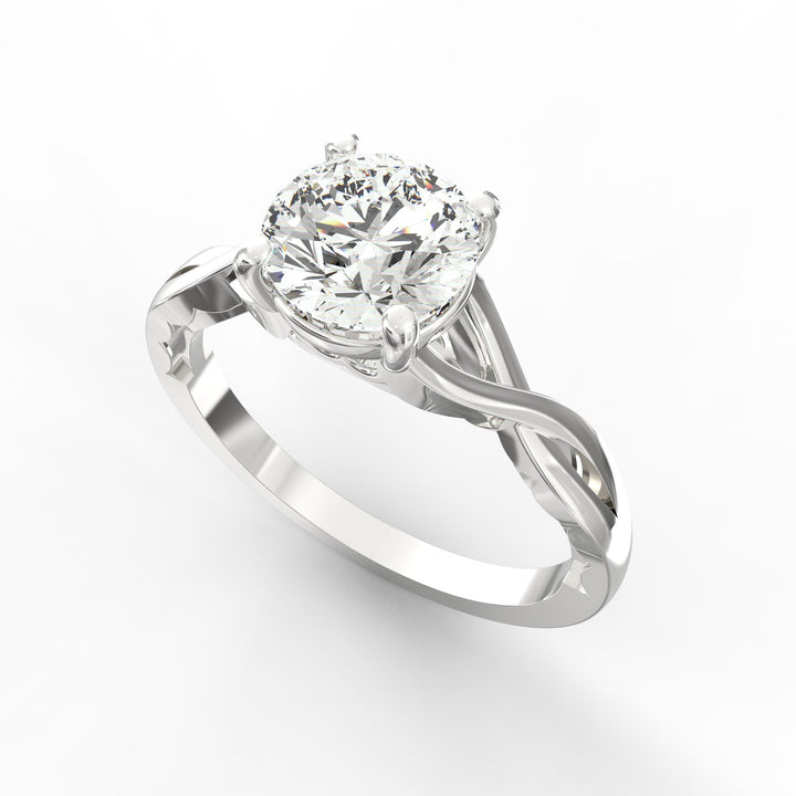 Infinite Serenity Solitaire Engagement / Proposal Band