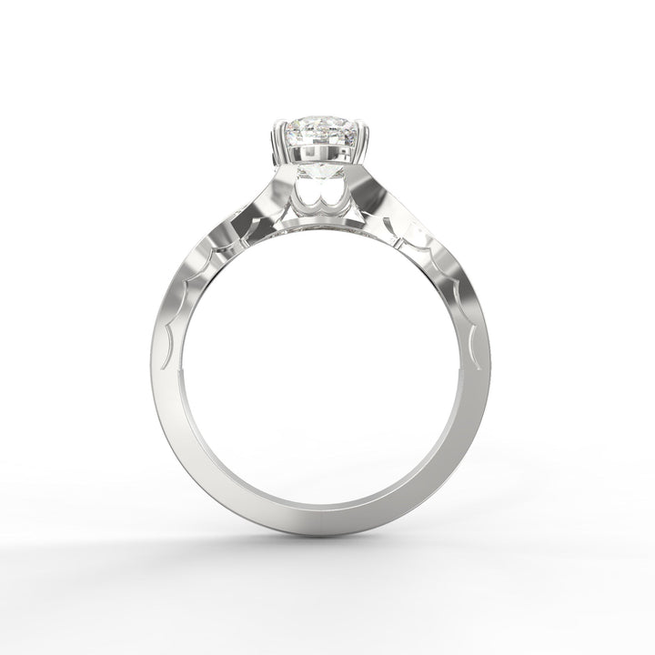 Infinite Serenity Solitaire Engagement / Proposal Band