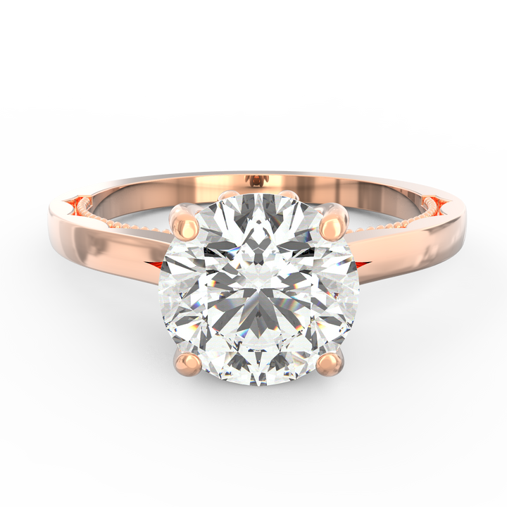Glimmering Solemnity Solitaire Ring Proposal Ring