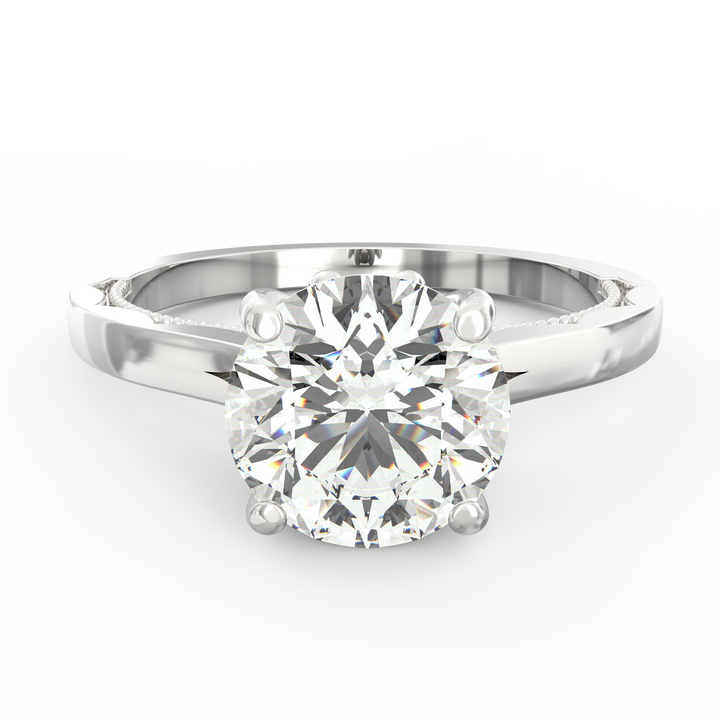 Glimmering Solemnity Solitaire Ring Proposal Ring