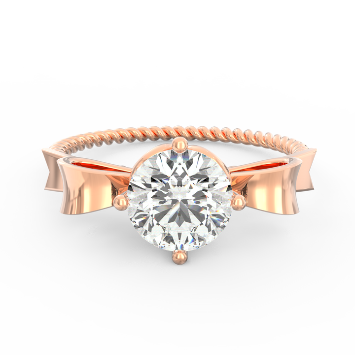 Proposal Ring with a Ribbon
