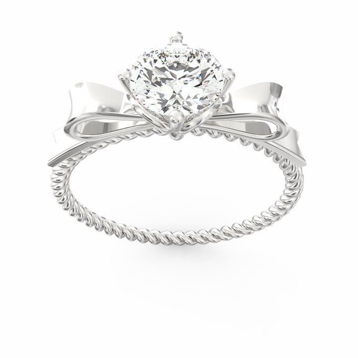 Proposal Ring with a Ribbon