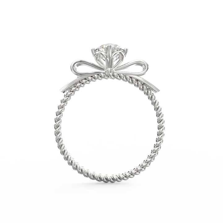 Proposal Ring with a Ribbon