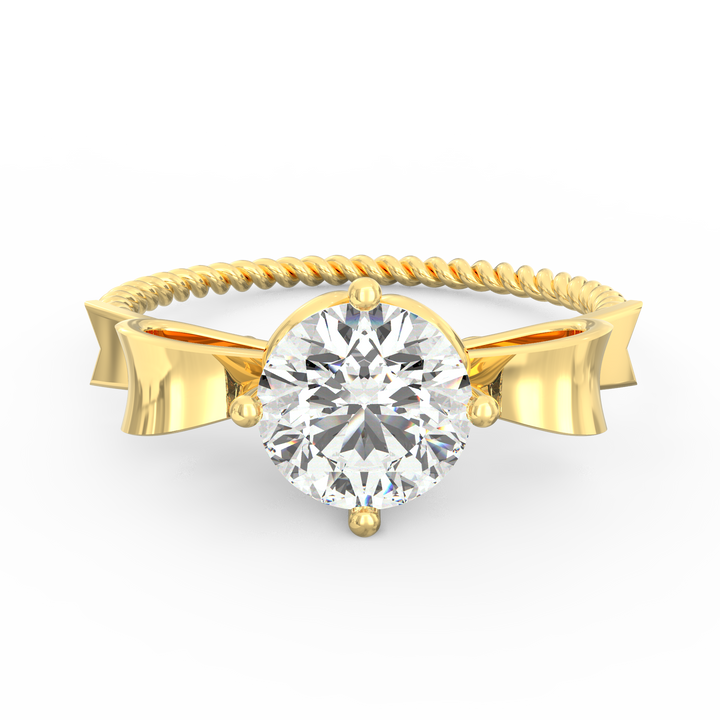 Proposal Ring with a Ribbon
