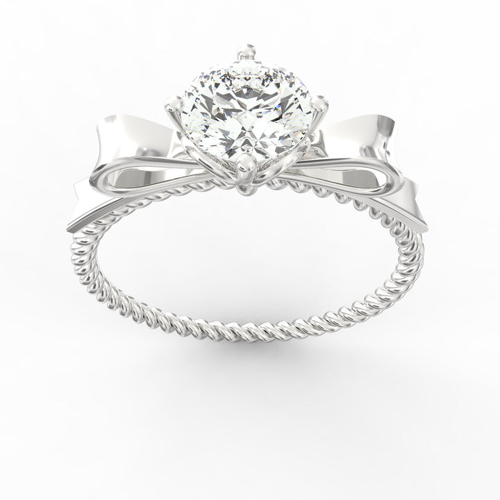 Proposal Ring with a Ribbon