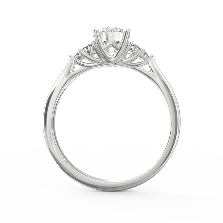 Infinite Love Story Round Cut Solitaire Engagement Ring