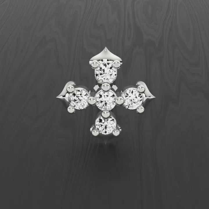 Chic Elegance Diamond Nose Stud