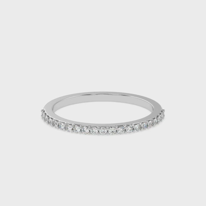 Timeless Sparkle - Prong Set Diamond Band Ring