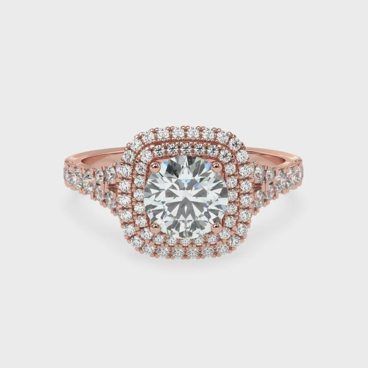 Brilliant Harmony: Solitaire Diamond Ring