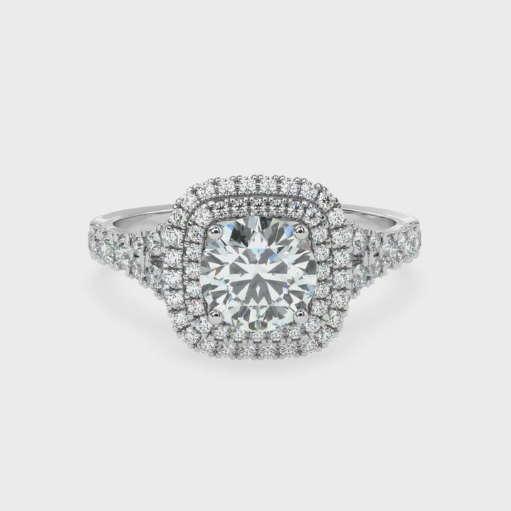 Brilliant Harmony: Solitaire Diamond Ring